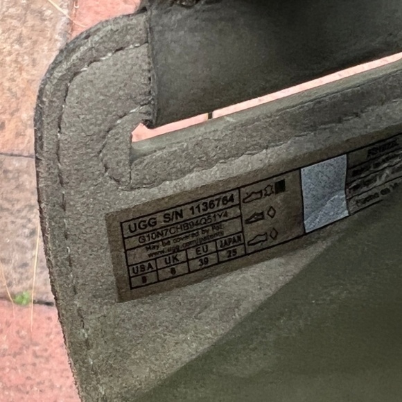 UGG Women's Ankle Sandals in Moss Green - Picture 7 of 7